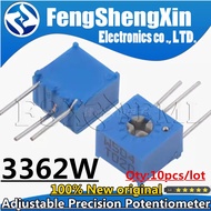 10PCS 3362W Adjustable Precision Potentiometer 100 200 500 R Ohm 1K 2K 5K 10K 20K 50K 100K 200K 500K