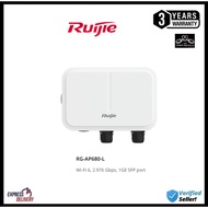 RUIJIE CLOUD AX3000 WI-FI 6 DUAL-BAND WIRELESS OUTDOOR AP 1 X GE SFP , 1 X GE RJ45 ,2.4GHZ/5GHZ (RG-