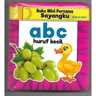 Buku Mini Pertama Sayangku abc huruf kecil