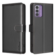 XICCI RFID Blocking Protect Leather Flip Case for Nokia G42/Nokia C22/Nokia C32/Nokia G22 Business S
