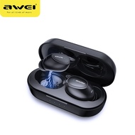 AWEI T16 TWS Bluetooth Earphone True Wireless Earbuds with Charging Box