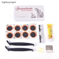 Bike Tyre Tube Bicycle Puncture Repair Tool Kit with box Cycle Lever Adhesive