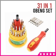 31 in 1 Screwdriver Set Multi MINI Screwdriver Handphone Electronic Laptop Screwdriver Set Egg