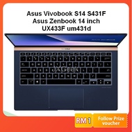 Asus Keyboard Cover Asus VivoBook S14 S431F Zenbook 14 inch UX433F um431d Soft Silicone Keyboard Protector U4300