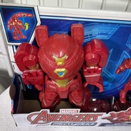 Avengers Hero Armor Figure Hulk Armor Iron Man Robot Movable Model Doll