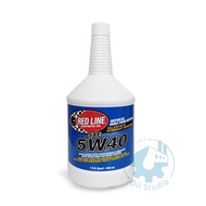 [American Motor Oil] RED LINE 5W40 Ester Car Fully Synthetic Motor Oil LL01 229.5 A3 B4 946ML