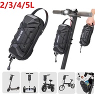 【Limited edition】 2/3/5l Bag For M365 Scooter Front Bag Waterproof Eva Hard Bag Bike Storage Hanging Bags