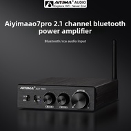 AIYIMA A07Pro TPA3255 Bluetooth5.2 Amplifier 300Wx2 HiFi Stereo Home Audio Amp Bass Treble Control