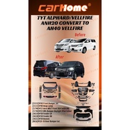 TOYOTA ALPHARD VELLFIRE 2008-2014 ANH20 CONVERT TO AH40 VELLFIRE
