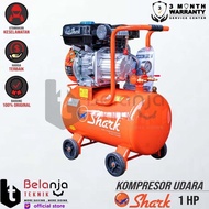 SHARK PORTABLE AIR KOMPRESSOR 1 HP 35 LITER KOMPRESOR ANGIN BENSIN 1HP - DREAMS WOOD