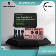 Sound Card F999 Pink Bluetooth MKC Kimiso USB - Sound Card F999 Pink