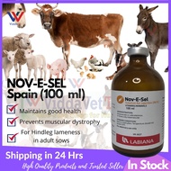 Nov E Sel Vit E Selenium I.njectable 100 ml Spain vitamin e with selenium for goat vitamin e with se