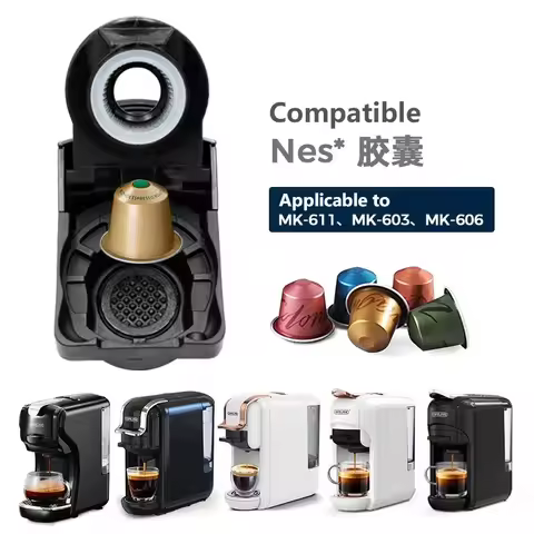 Brewing Cup Home Capsule Machine Adapter For MK-603 MK-606 MK-611 Coffee Powder,LAVAZZA A MODO MIO,L