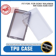 Soft Cover TPU Transparent Shell For SONY Walkman NW-A300 NW-A306 NW-A307 G1F8