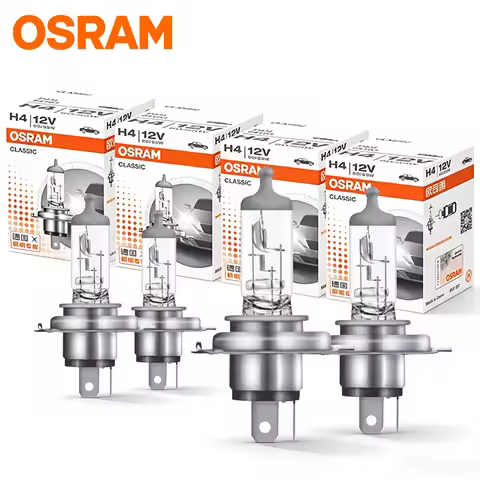 OSRAM 4/6/10pcs H4 9003 HB2 64193 Standard Hi/lo Beam Car Halogen Headlight Auto Bulb 3200K 60/55W P