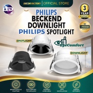 PHILIPS LED Downlight DL260 7W 11W & Spotlight SL260 7.5W Recessed Downlight Eyeball Ceiling Light L