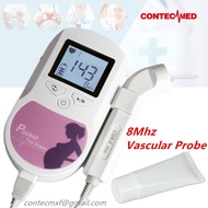 ContecMed Baby Sound C Handheld 8Mhz Vascular Doppler Vascular Probe+Free Gel