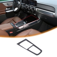 ABS Carbon Fiber For Mercedes Benz B-Class GLB 2024-2025 Car Control Panel Decorative Stickers Car I