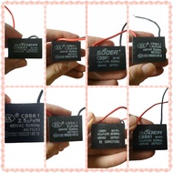 Fan& Ceiling Fan  capacitor|Kipas & Kipas Siling kapasitor(1uF/1.2uF/1.5uF/1.8uF/2uF/2.5uF/2.5uF/3.0