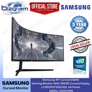 Samsung 49" Curved DQHD Gaming Monitor With 1000R Curved Display LC49G95TSSEXXS, VA Panel, 240Hz, 5120x1440 (3-Yr Wty)