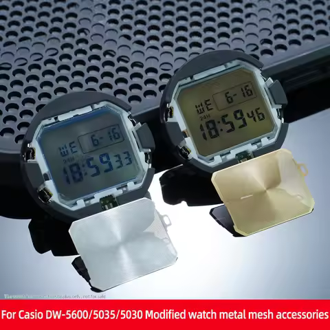 For Casio DW5600 5030 5035 Modified watch metal mesh GMW-B5000 GW-B5600 GWF-1000 GX-56 Watch DIY Wat