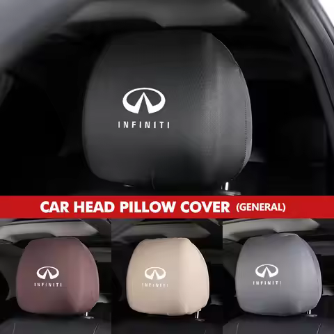 Car Seat Headrest Pillow Dustproof Anti-Dirty Protective Cover For Infiniti Q70L QX50 Q50 QX30 QX60 