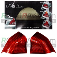 Proton Waja (2000) Rear Back Top Tail Lamp Light Accessories Reflector Stick On