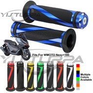 Motorcycle Handlebar Rubber Grips Fits For WMOTO Nexy+180 Aluminum Alloy Anti-slip Handle Rubber Sty