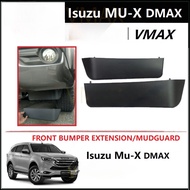 FRONT BUMPER EXTENSION/MUDGUARD For Isuzu mu-X / mux2014-Present 2014 2015 2016 2017 2018 2019 2020 