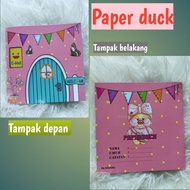 BEBEK VIRAL DOLL QUITE BOOK MAINAN EDUKASI ANAK PAPERDUCK BUSY bebek kertas