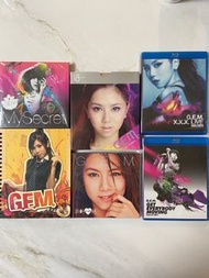 GEM 鄧紫棋 CD 新的心跳 My Secret 18 EP Blu-Ray Get Everybody Moving X.X.X. Live G.E.M. 全走 不散賣