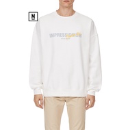 Musium DIV.Men's New Style Text Print Trendy Round Neck Pure Cotton Sweatshirt