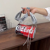 New Style Unique Fashionable High-value Cola Bag Can-pull Bag Shoulder Chain Bag Cola Bottle Lightwe