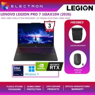 Lenovo Legion Pro 7 16IAX10H 83F500JEMJ 16" WQXGA 240Hz Gaming Laptop ( CU9-275HX, 32GB, 1TB SSD, RT
