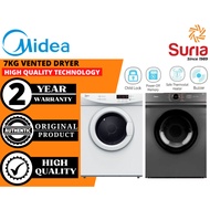 (Free Delivery Penang,Kedah &amp; Perlis)Midea 7kg Vented Clothes Dryer Pengering Mesin Baju 烘干机 MD-7388 MD-100A70