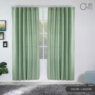 PASAYA ผ้าม่านกันไฟลาม - FILIGRANA (LAGOON)