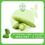 Nature2U Fresh Vegetable - Bitter Gourd / Peria / 苦瓜 (2PCS | PKT)