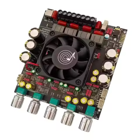 ZK-AS21P Wireless Digital Power Amplifier Board 2.1 Channel 300W + 300W + 600W Subwoofer TPA3255
