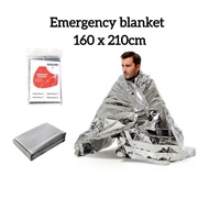 Emergency blanket, Emergency blanket, thermal blanket, Emergency blanket, size 160x210cm, mylar mate