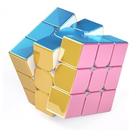 Cyclone Boy Metallic 3x3 Magnetic Cube Plating Macaron Professional Mirror Reflective Cube Puzzle To