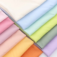 Ready Stock Polyester Lining Fabric 1 Meter Suit Lining Cloth for Bag Solid Color High Density Nylon