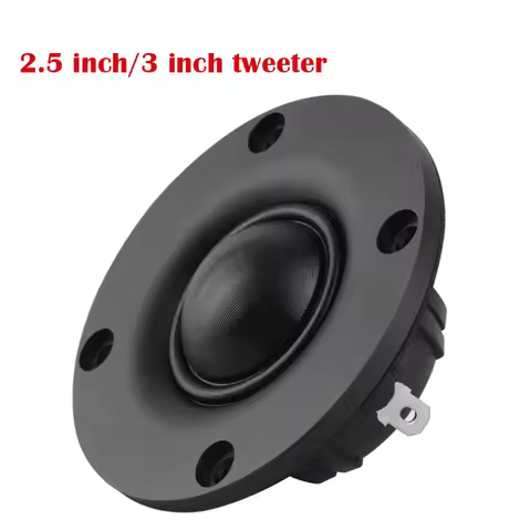 AOSIBAO HIFI 2.5 Inch 3 Inch Tweeter Speaker 4 Ohm 8 Ohm Strong Magnetism Silk Membrane Tweeter Audi