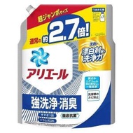 寶潔 - ARIEL 強洗淨消臭抗菌淨白洗衣液 超大容量補充裝 1.22kg (46526) (平行進口)