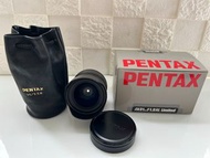 Pentax 三公主 31mm f1.8 Limited Made in japan日本版