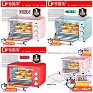 CW Dessini Italy Electric Oven 22L 1500W Convection Hot Air Circulation