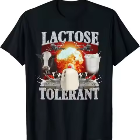 NEW BEST TO BUY Funny Lactose Tolerant Shirt Funny Meme T-Shirt