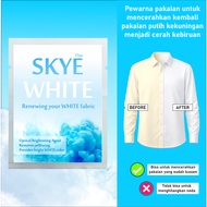 SKYE DYE WHITE - Whitening/ WHITE DYE for Clothes - Liquid Powder/ - DYE for Clothes and Textile Fab
