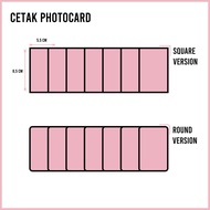 [READY] Kpop Photocard Printing Service/Own Photo+Read Description+