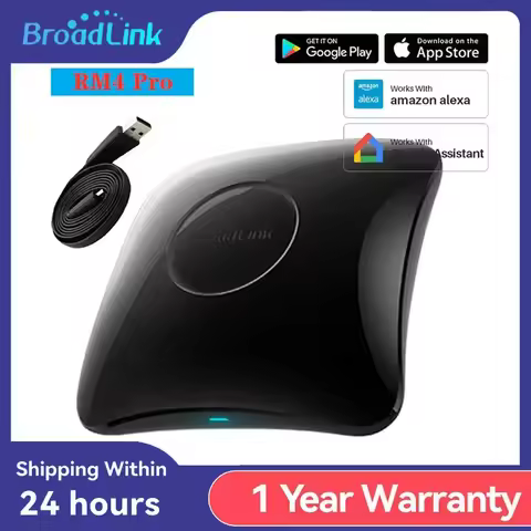 Original Broadlink RM4 Pro IR RF WIFI Universal Smart Remote Control RM4Pro SmartHome Automation Wor