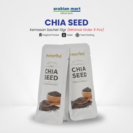 Chia Seed Organic Sachet 10gr Min - 5 Pcs Original Without Mixture